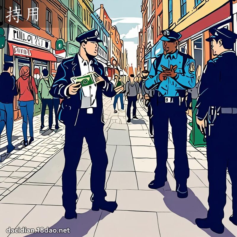 持用 - 國語大辭典配圖