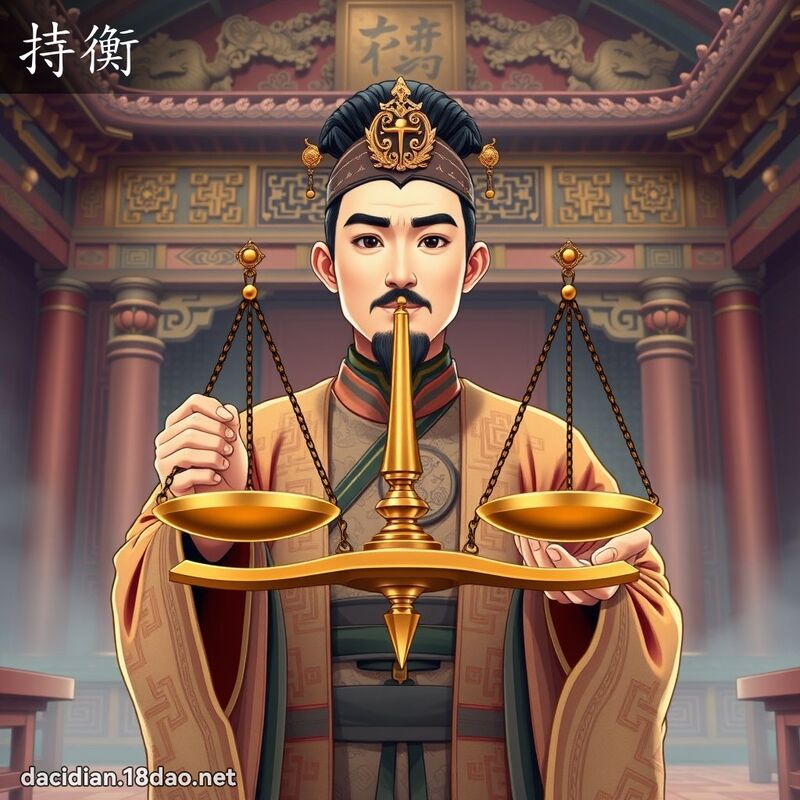 持衡 - 国语大辞典配图