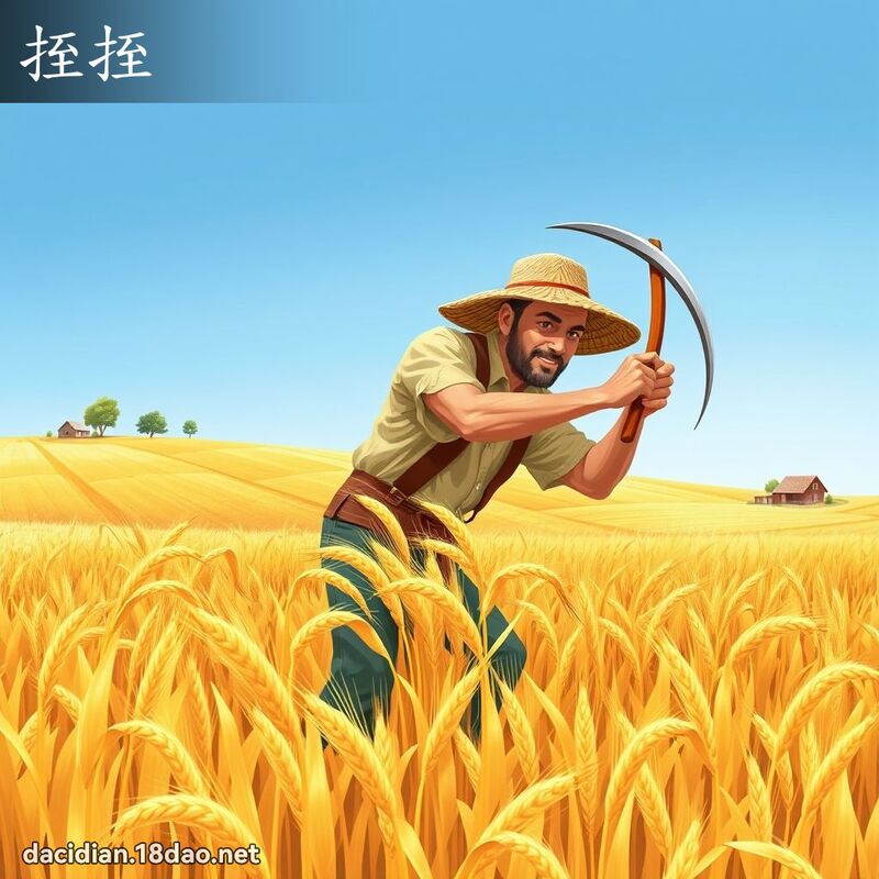 挃挃 - 国语大辞典配图