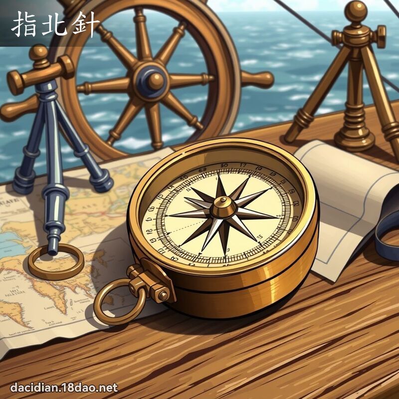指北针 - 国语大辞典配图