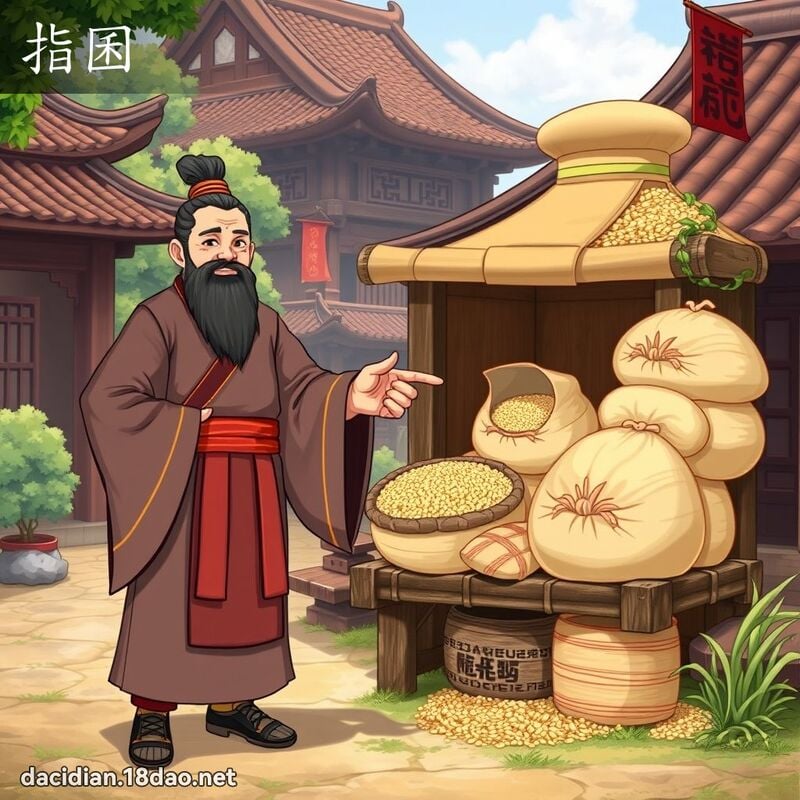 指囷 - 國語大辭典配圖