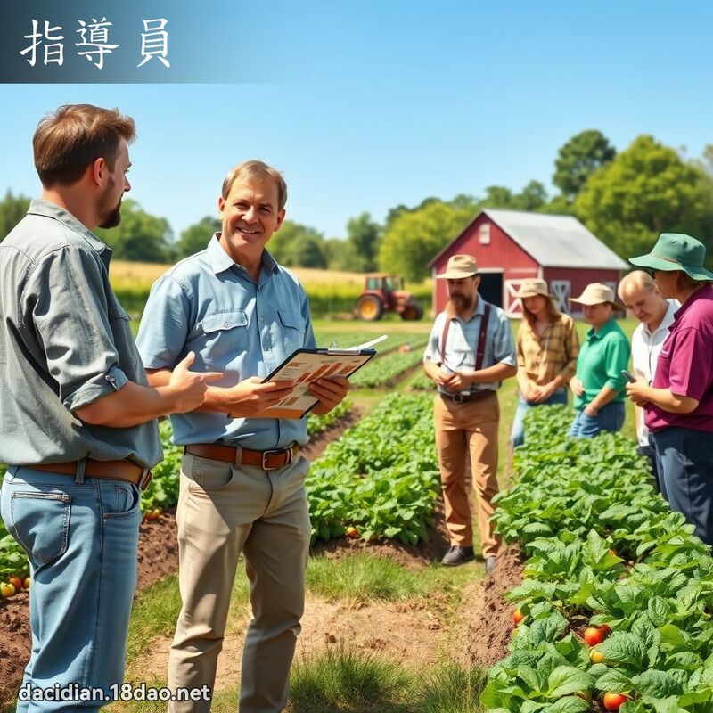 指導員 - 國語大辭典配圖