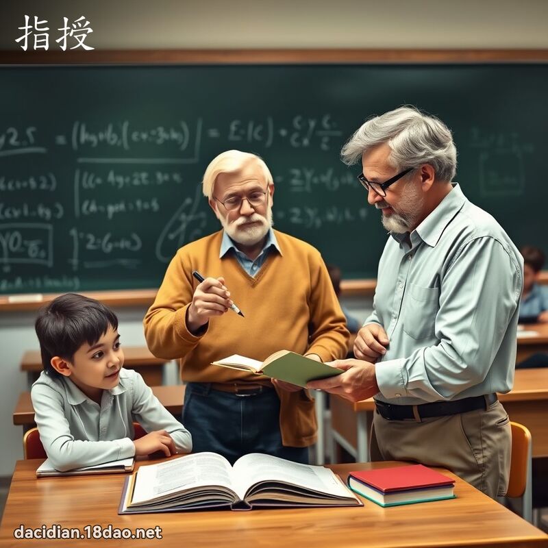 指授 - 國語大辭典配圖