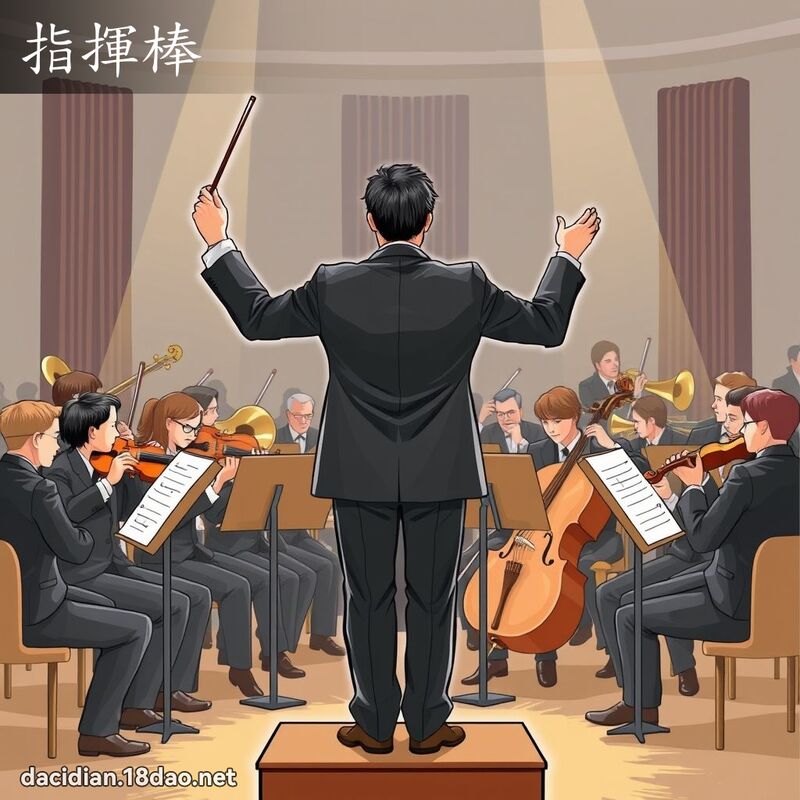 指揮棒 - 國語大辭典配圖