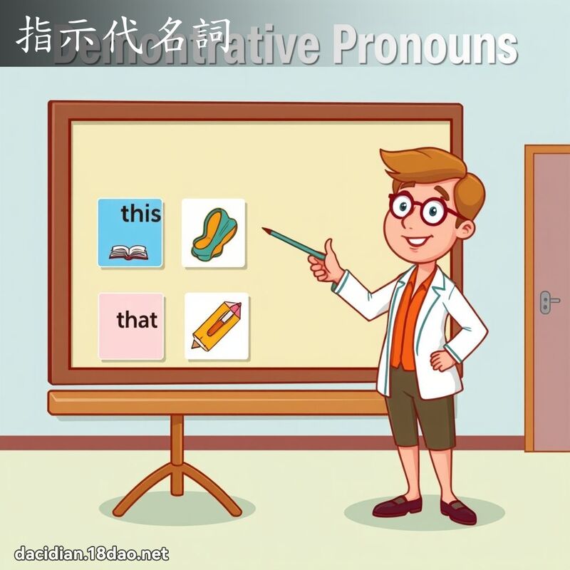指示代名詞 - 國語大辭典配圖