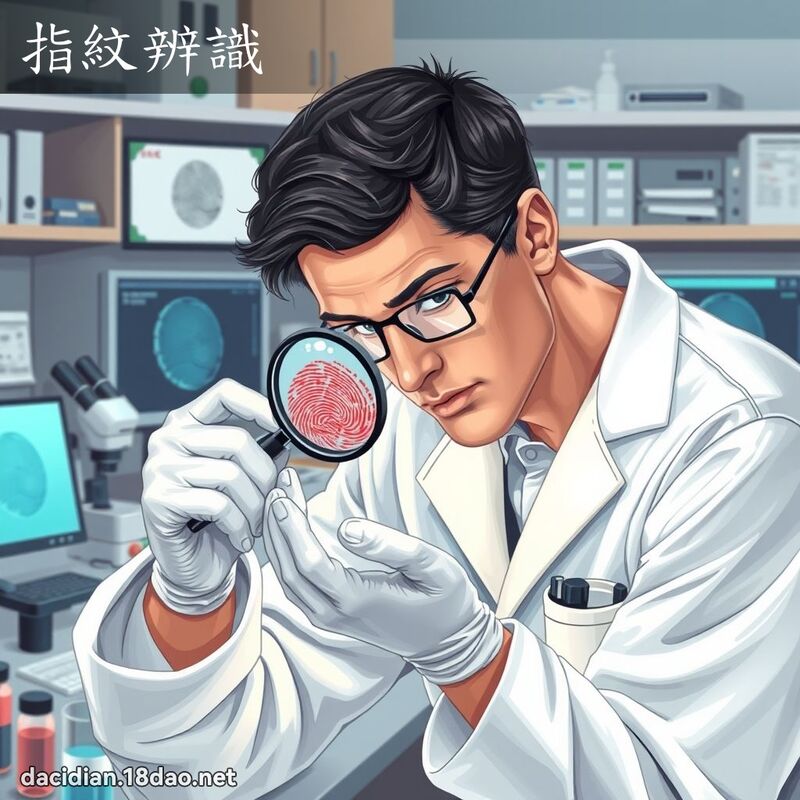 指纹辨识 - 国语大辞典配图