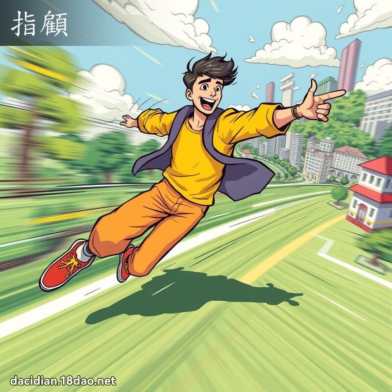 指顾 - 国语大辞典配图