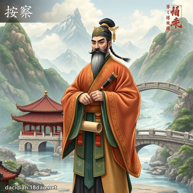 按察 - 國語大辭典配圖