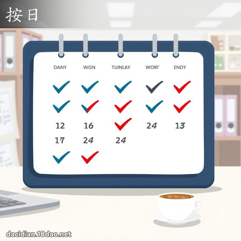 按日 - 國語大辭典配圖