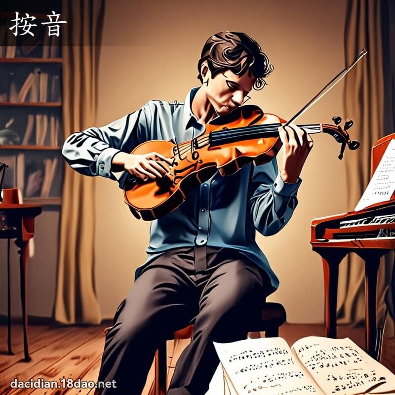 按音 - 國語大辭典配圖