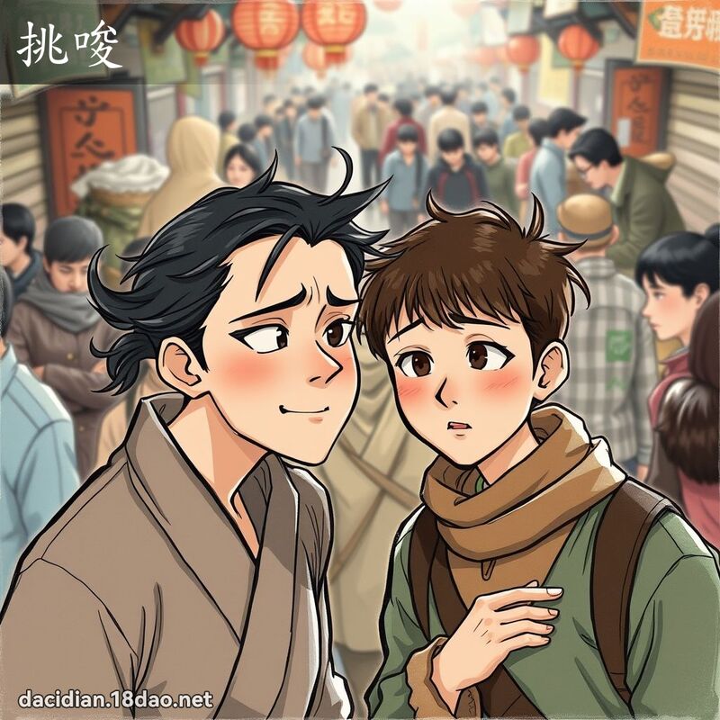挑唆 - 国语大辞典配图