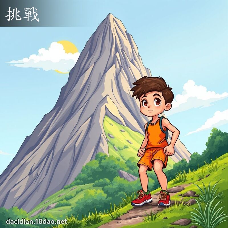 挑战 - 国语大辞典配图