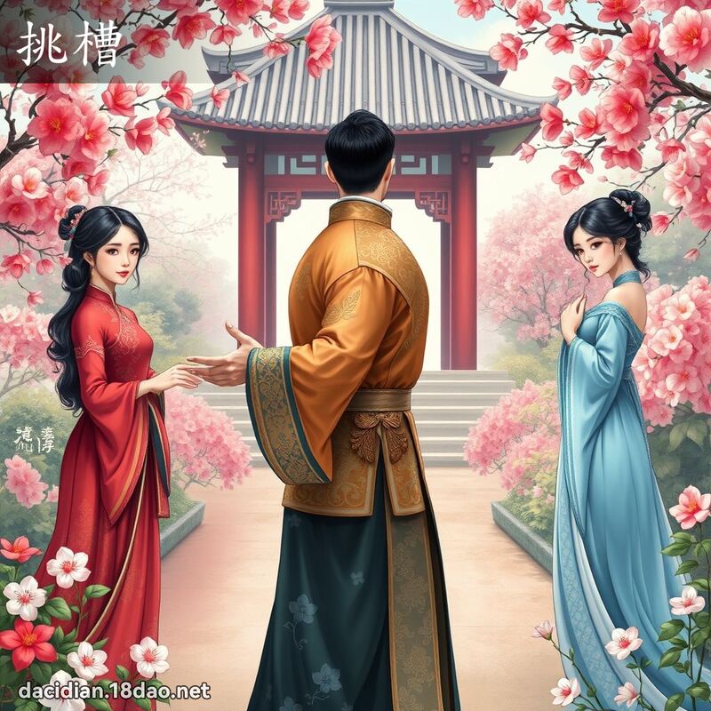 挑槽 - 國語大辭典配圖