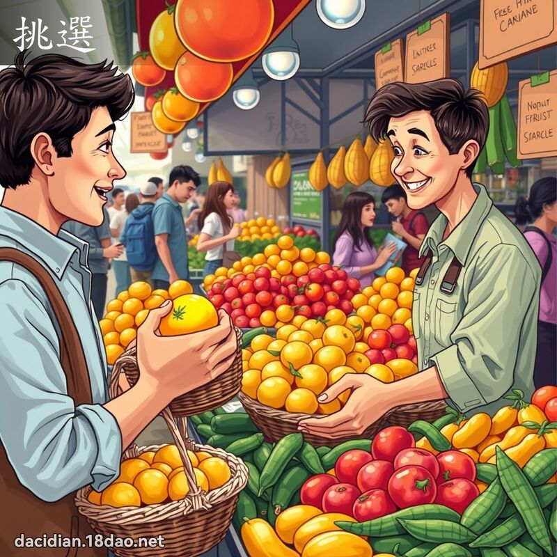 挑选 - 国语大辞典配图