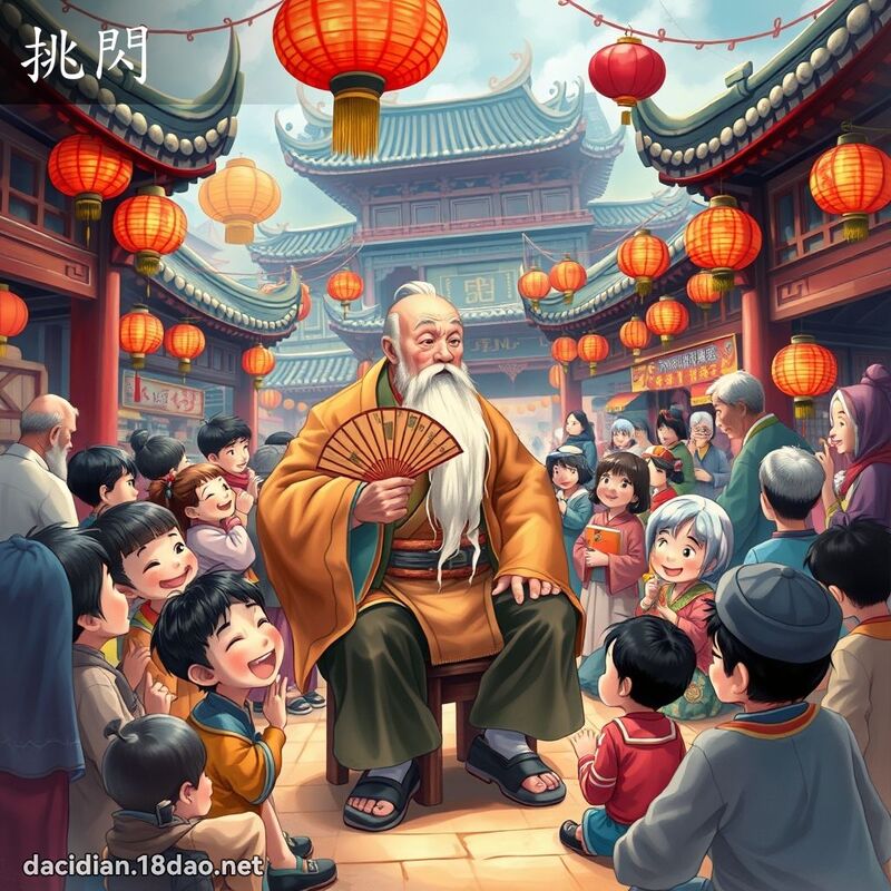 挑閃 - 國語大辭典配圖