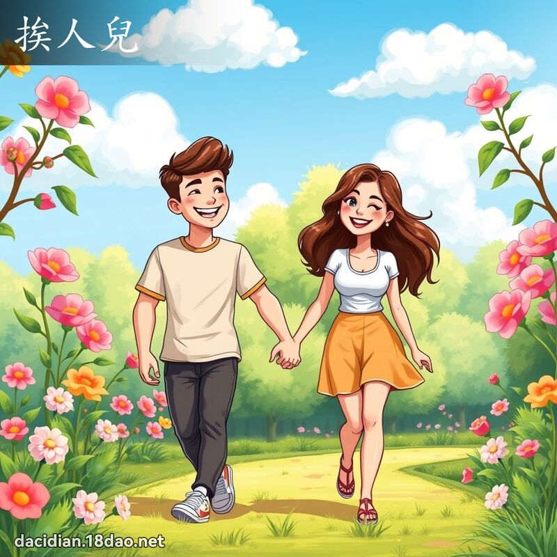 挨人儿 - 国语大辞典配图