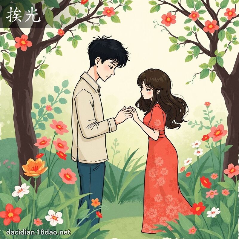 挨光 - 国语大辞典配图