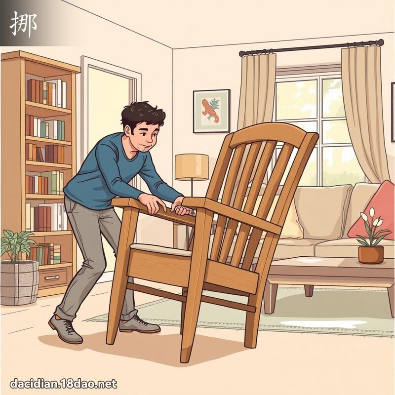挪 - 國語大辭典配圖