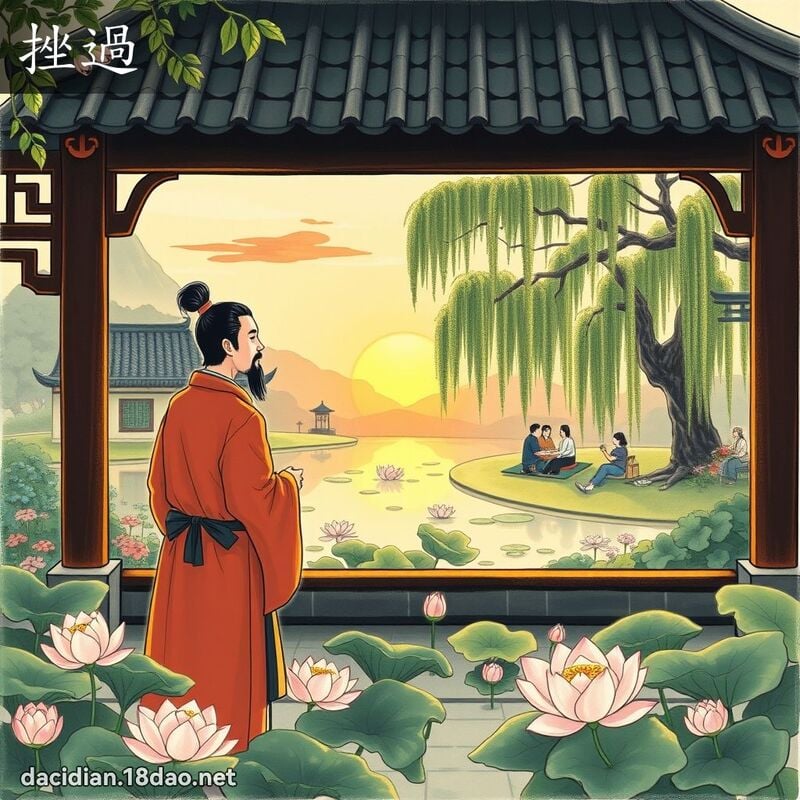 挫过 - 国语大辞典配图