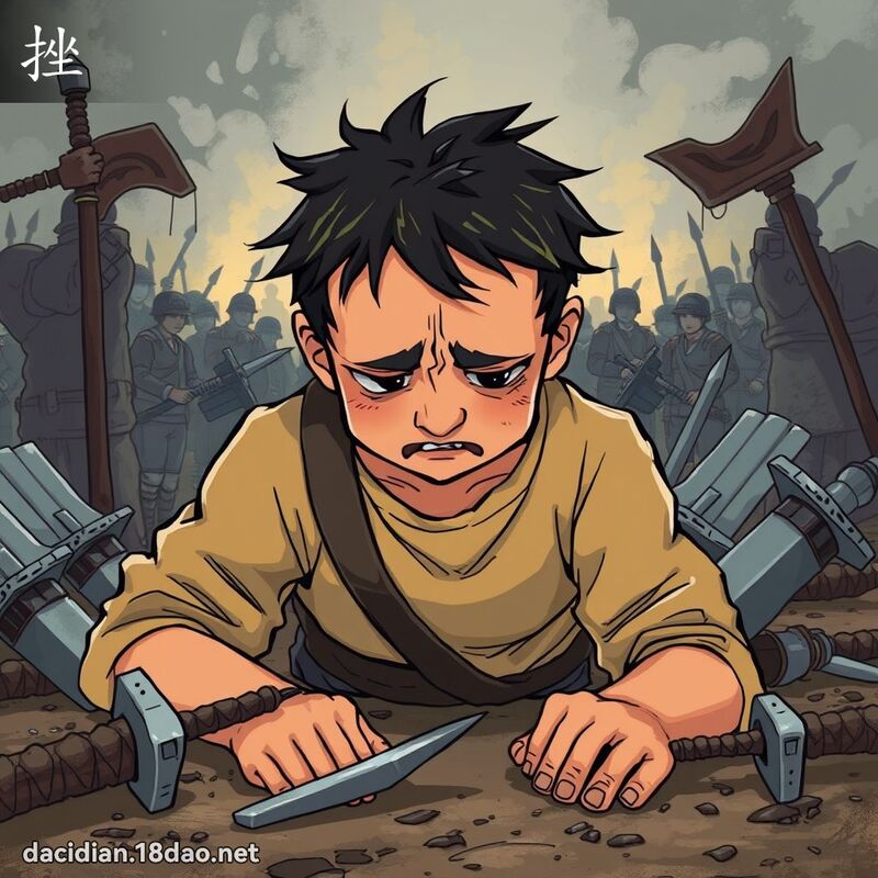挫 - 国语大辞典配图