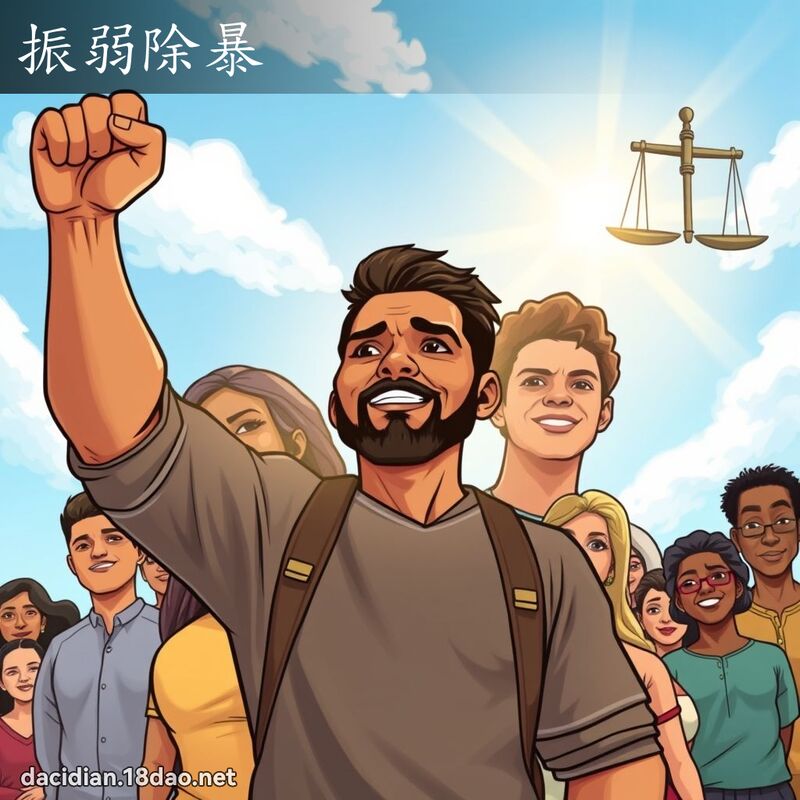振弱除暴 - 國語大辭典配圖