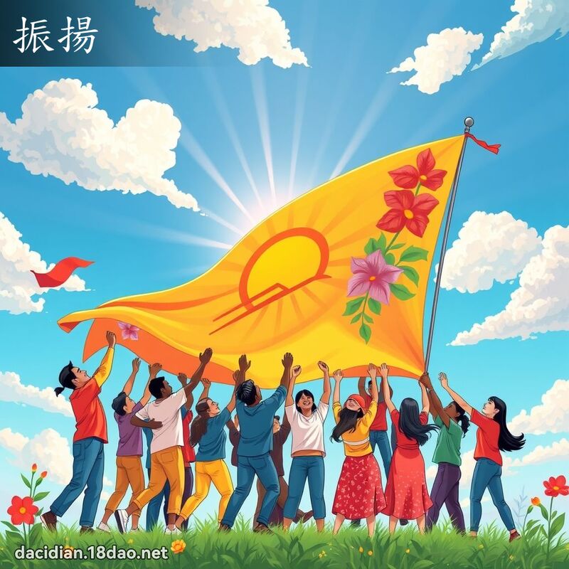 振扬 - 国语大辞典配图