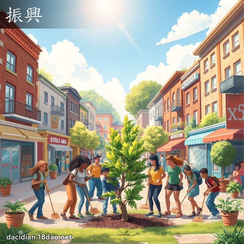 振興 - 國語大辭典配圖