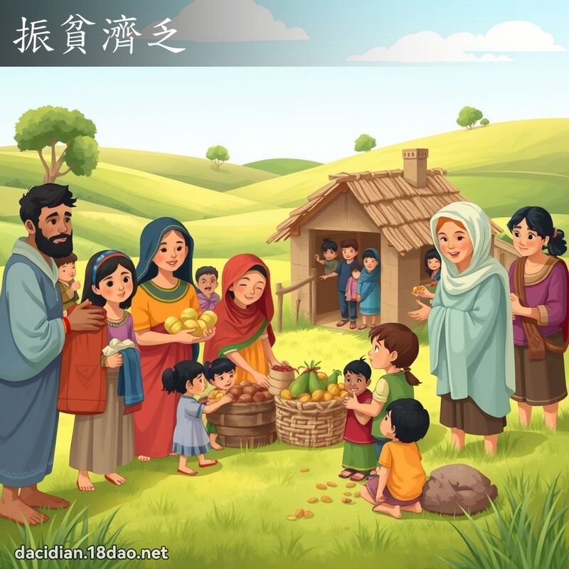 振貧濟乏 - 國語大辭典配圖