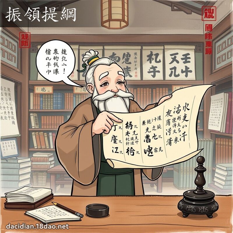 振領提綱 - 國語大辭典配圖