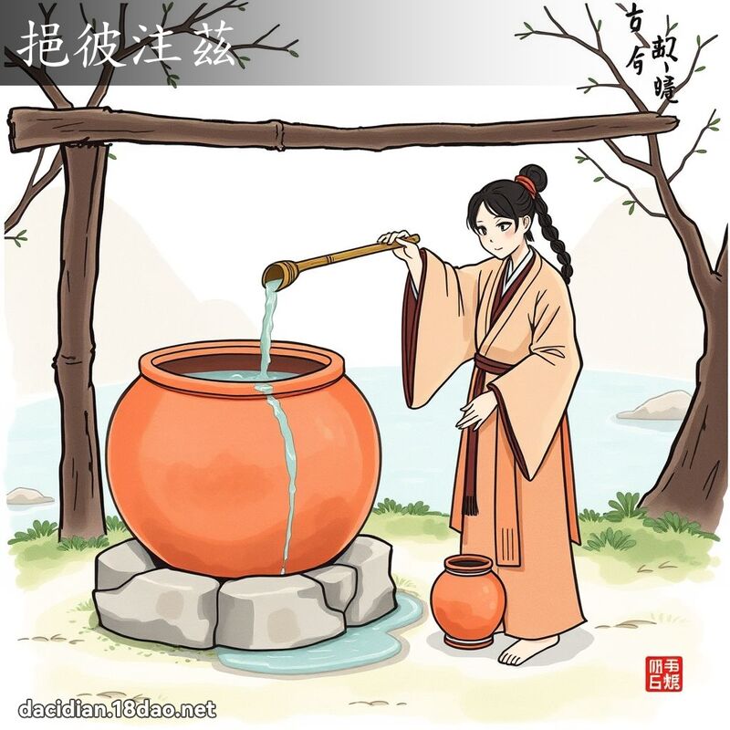 挹彼注茲 - 國語大辭典配圖