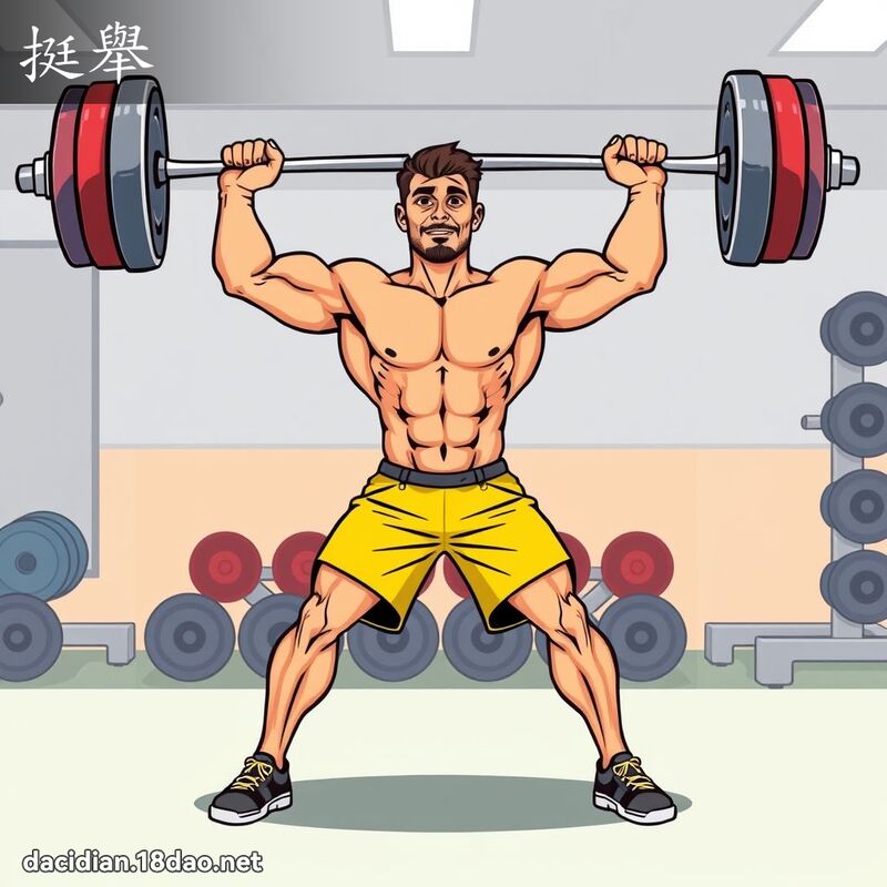 挺舉 - 國語大辭典配圖