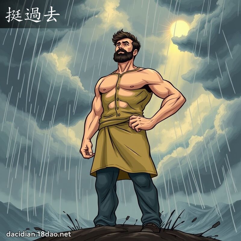 挺過去 - 國語大辭典配圖