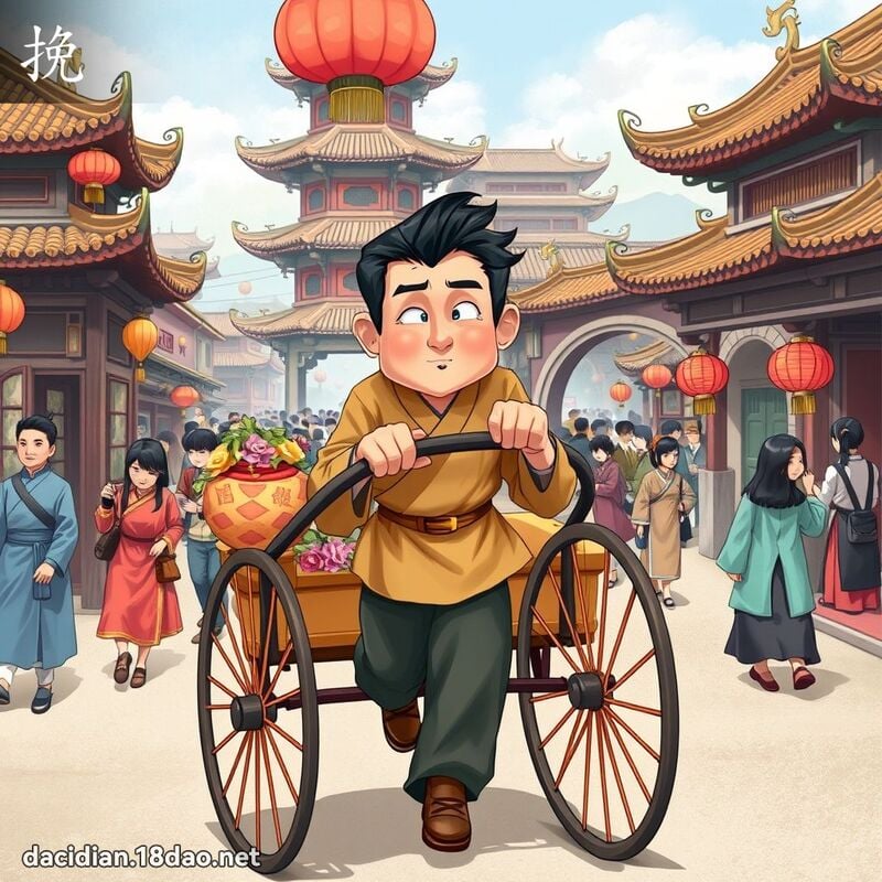 挽 - 国语大辞典配图