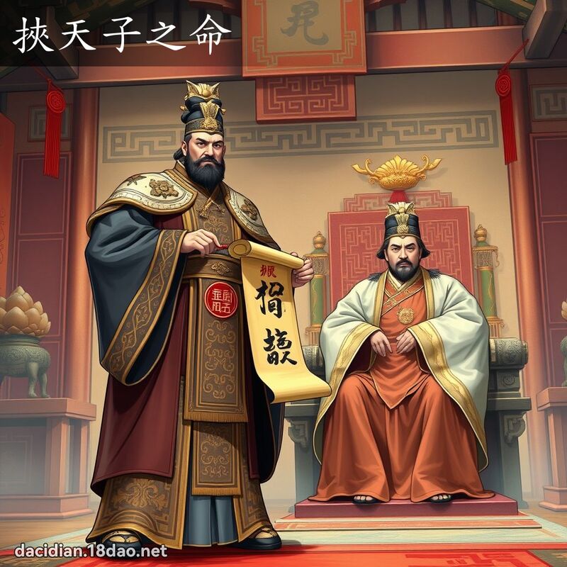 挟天子之命 - 国语大辞典配图