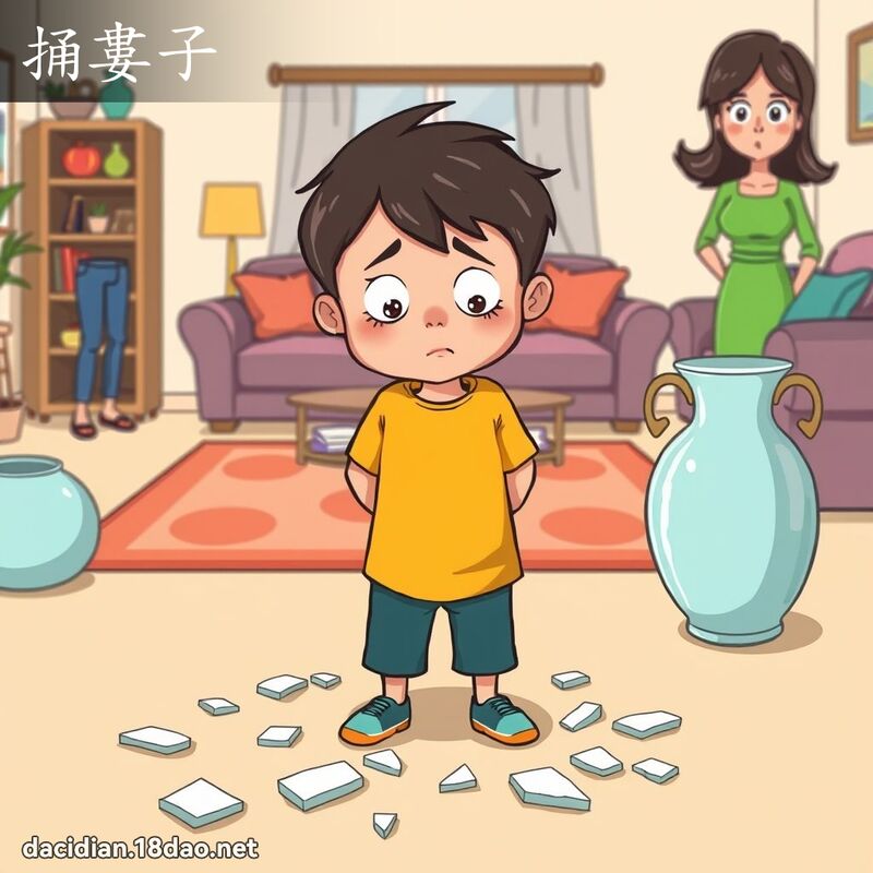 捅娄子 - 国语大辞典配图