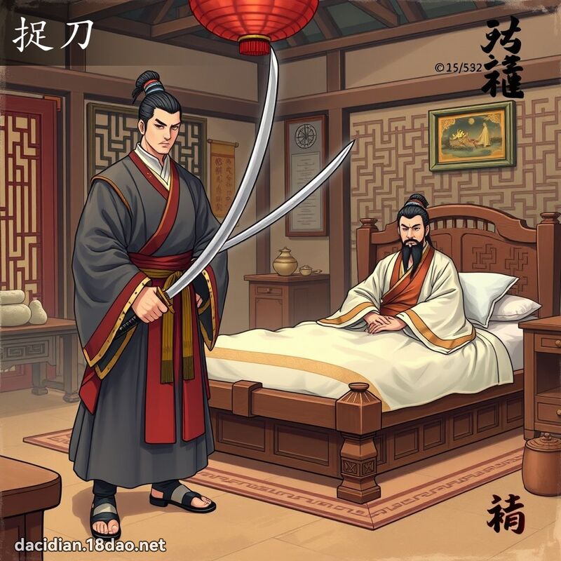 捉刀 - 國語大辭典配圖