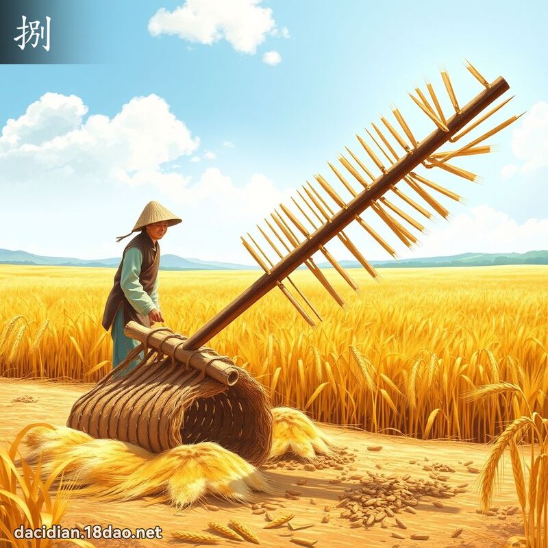捌 - 國語大辭典配圖