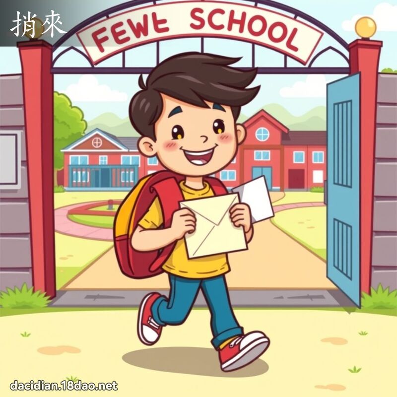 捎來 - 國語大辭典配圖