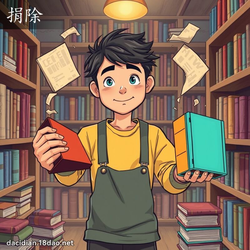 捐除 - 國語大辭典配圖
