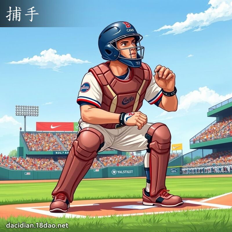 捕手 - 国语大辞典配图