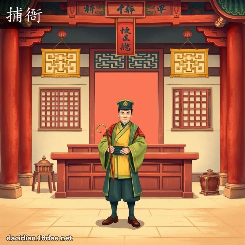 捕衙 - 國語大辭典配圖