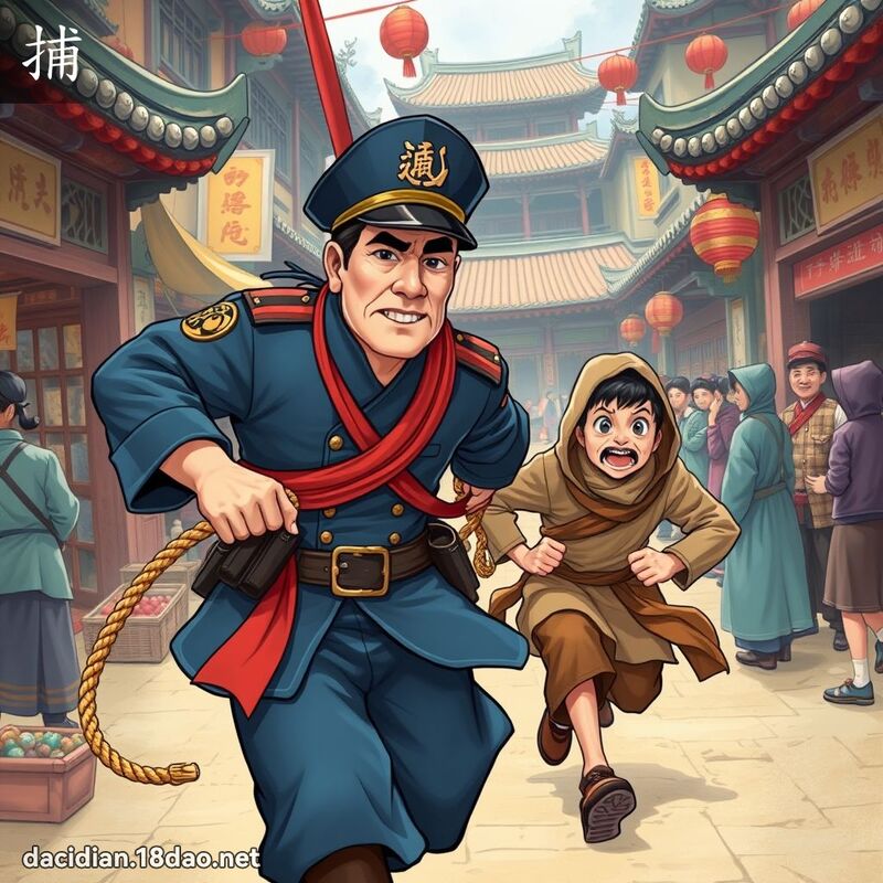 汉字: 捕 (多音字)