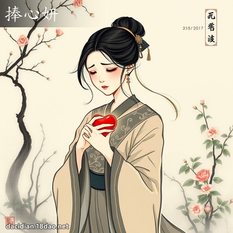捧心妍 - 国语大辞典配图