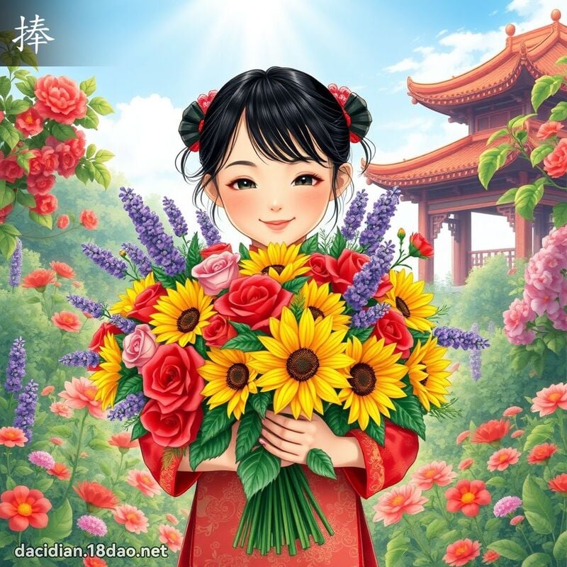 捧 - 國語大辭典配圖