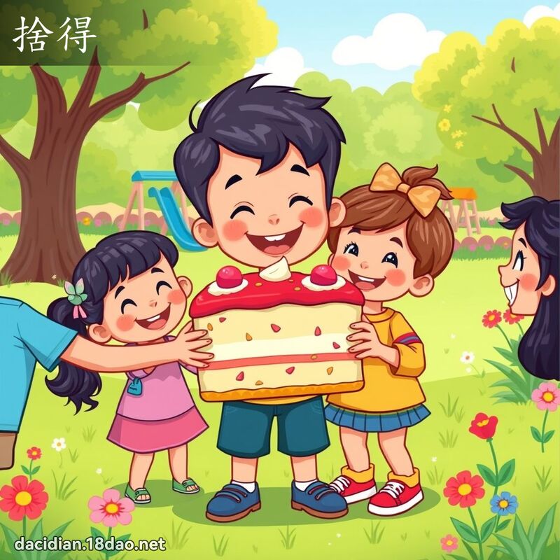 舍得 - 国语大辞典配图
