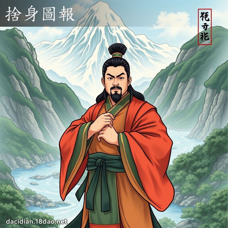 舍身图报 - 国语大辞典配图