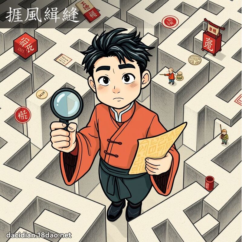 捱风缉缝 - 国语大辞典配图