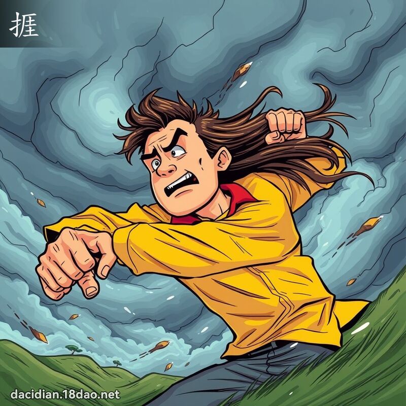 捱 - 國語大辭典配圖