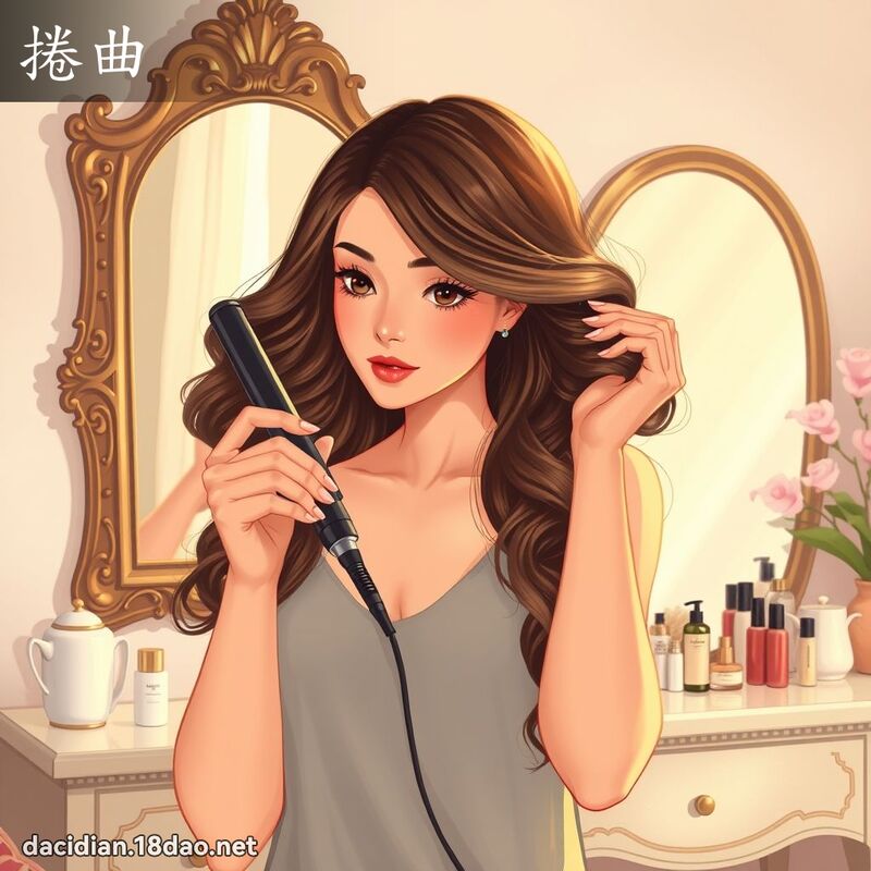 捲曲 - 國語大辭典配圖