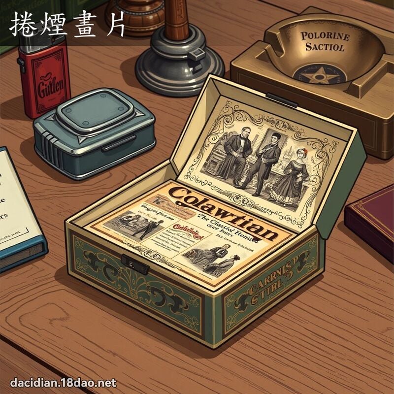 捲煙畫片 - 國語大辭典配圖